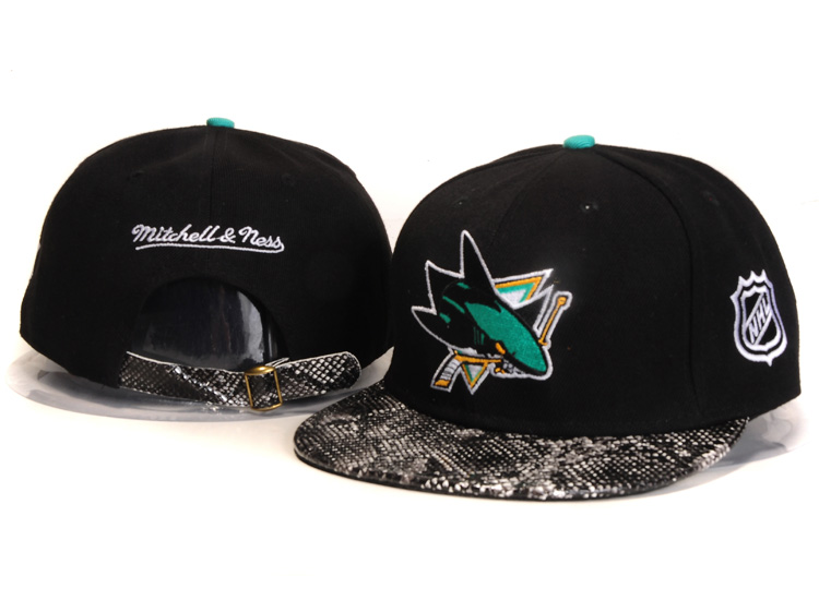 NHL San Jose Sharks MN Strapback Hat #02
